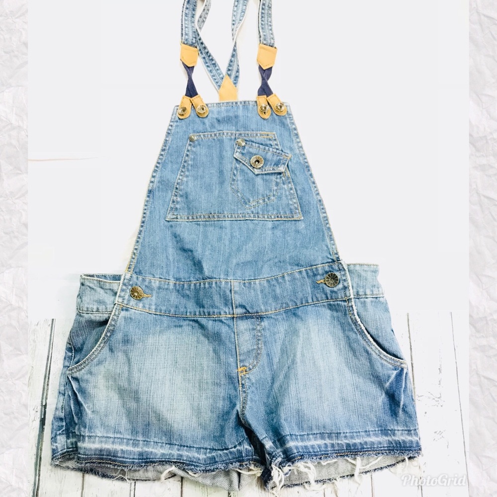 Distressed Overalls